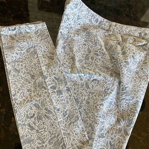 Long Tall Sally Denim Skinny 10 Tall Blue/White